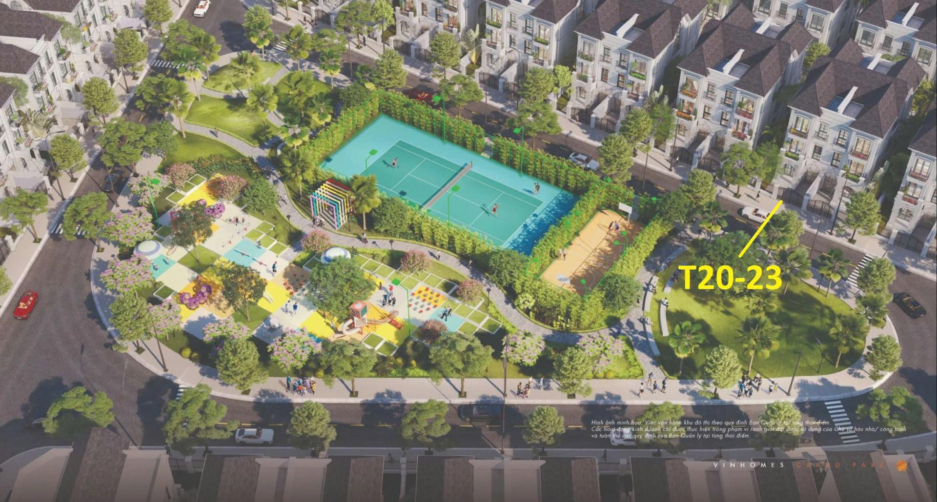 Biệt thụ khu Compound 